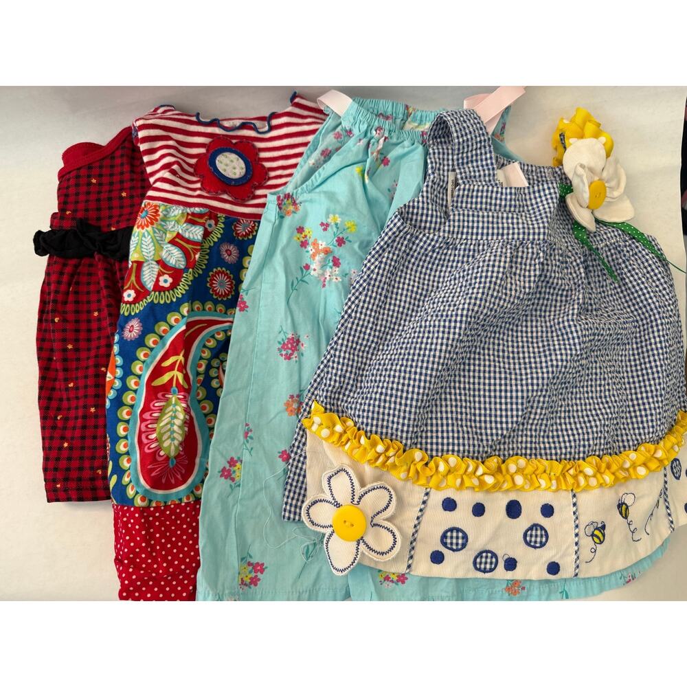 12M Dress & Blouse Lot - Bonnie Baby, Baxter & Beatrice, First Impressions